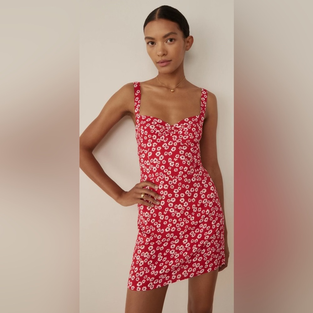 Reformation Baldwin Dress in Jenna, Size 12